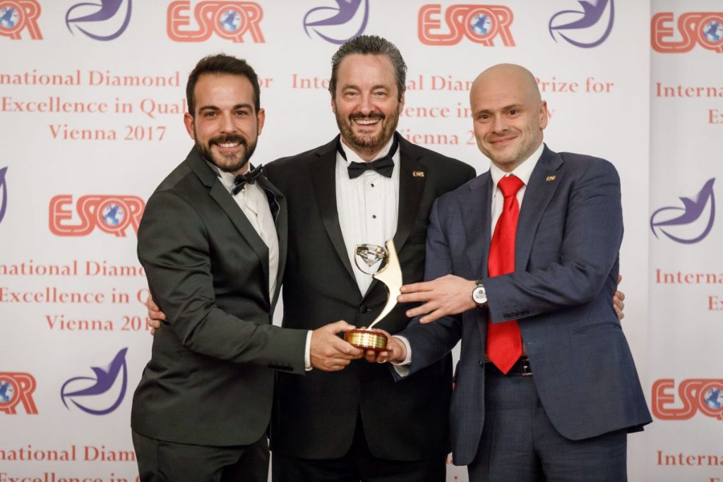 Наша клиника “Борис – Испания” получила Diamond Prize for Excellence in Quality 2017